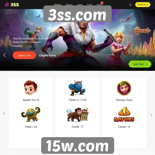 Principais jogos disponíveis no site 3ss.com